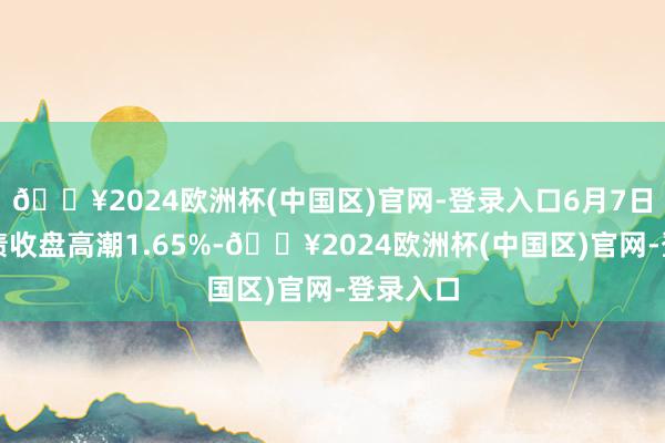 🔥2024欧洲杯(中国区)官网-登录入口6月7日富淼转债收盘高潮1.65%-🔥2024欧洲杯(中国区)官网-登录入口