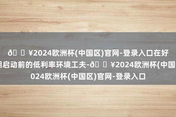 🔥2024欧洲杯(中国区)官网-登录入口在好意思联储加息周期启动前的低利率环境工夫-🔥2024欧洲杯(中国区)官网-登录入口